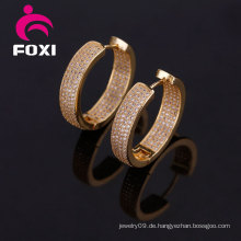 14k Gold Plated Ohrring neuesten einfachen Stil Ohrring